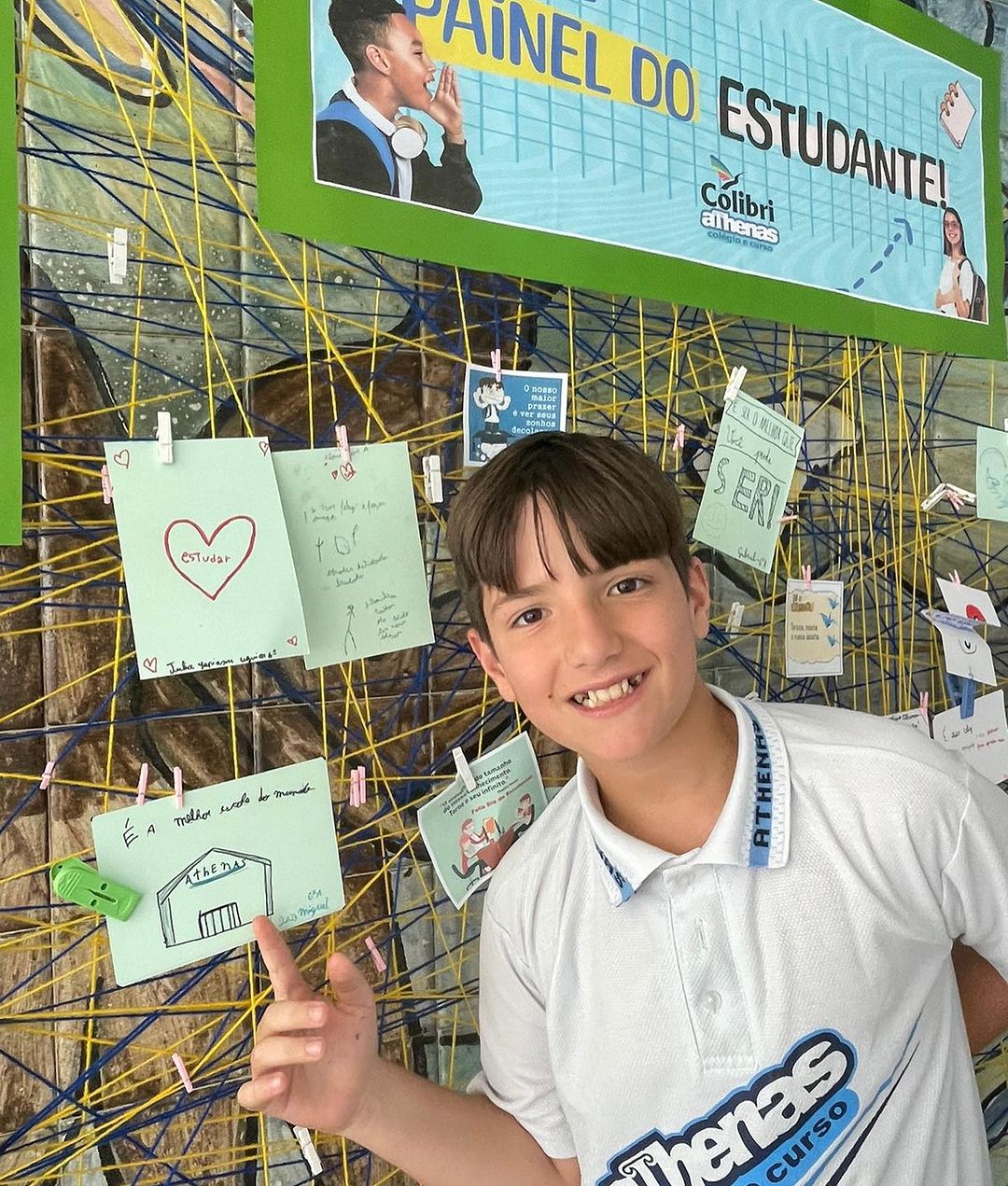 As comemorações do dia do estudante foram lindas e cheias de emoção.