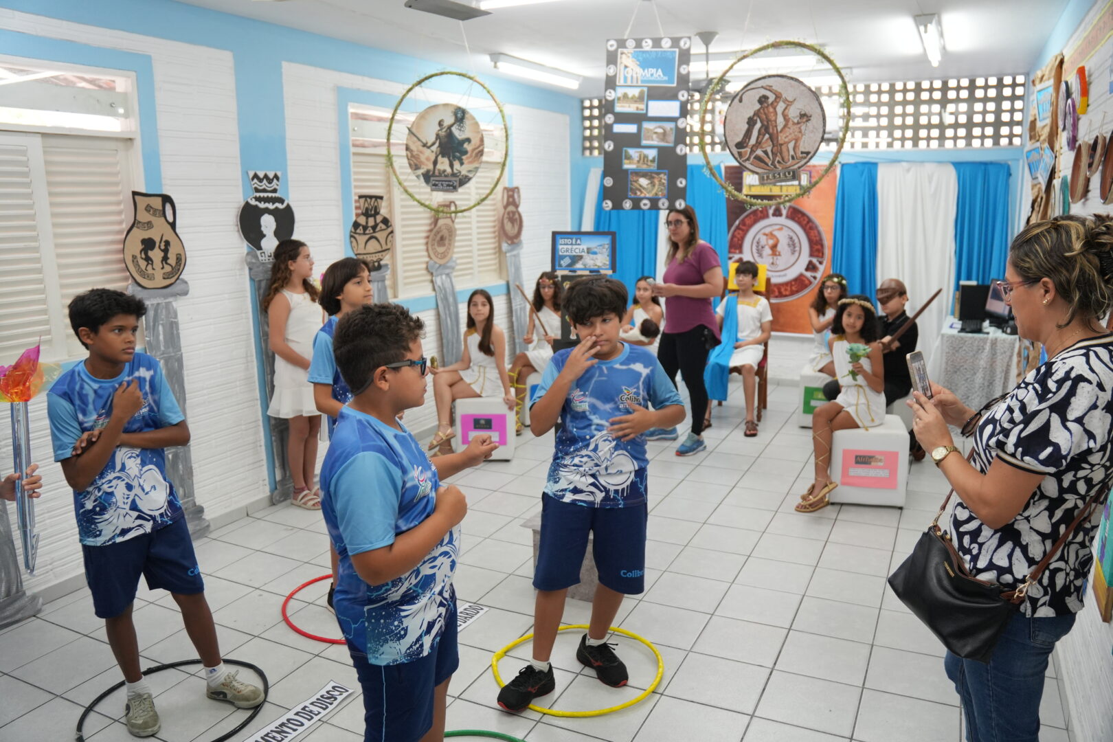Mostra Cultural e Entrega de Medalhas da Olimpíada de Matemática Poliedro